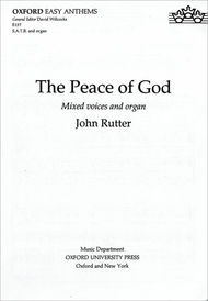 The Peace of God Sheet Music by John Rutter