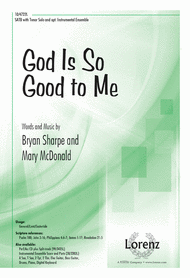 God Is So Good to Me Sheet Music by Mary McDonald