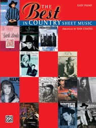 The Best In Country Sheet Music  - Easy Piano Sheet Music by Dan Coates