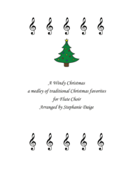 A Windy Christmas for Flute Choir Sheet Music by Handel