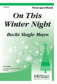On This Winter Night Sheet Music by Becki Slagle Mayo