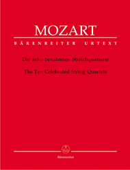 Die zehn beruhmten Streichquartette Sheet Music by Wolfgang Amadeus Mozart