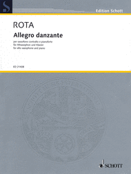 Allegro danzante Sheet Music by Nino Rota