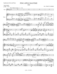 Pine Apple Ragtime Sheet Music by Scott Joplin