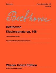Piano Sonata Op. 106 Sheet Music by Ludwig van Beethoven