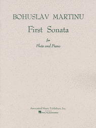Sonata No. 1 Sheet Music by Bohuslav Martinu