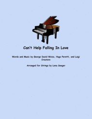 Can't Help Falling In Love (two violins and cello) Sheet Music by Michael Buble