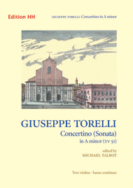 Sonata (concertino) in A minor Sheet Music by Giuseppe Torelli