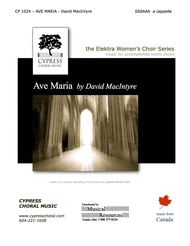 Ave Maria Sheet Music by David MacIntyre