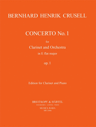Clarinet Concerto No. 1 in Eb major Op.1 Sheet Music by Bernhard Henrik Crusell