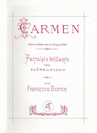 Carmen Fantasie Sheet Music by Borne