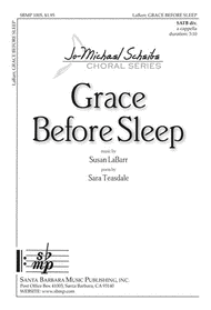 Grace Before Sleep Sheet Music by Susan LaBarr