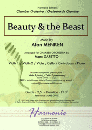 Beauty And The Beast - Alan MENKEN // 2017 Chamber Music Contest Entry Sheet Music by Alan Menken