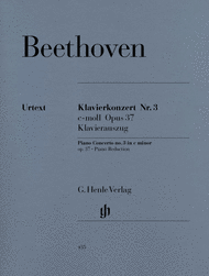 Concerto for Piano and Orchestra no. 3 c minor op. 37 Sheet Music by Ludwig van Beethoven