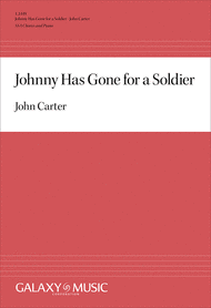 Johnny Has Gone for a Soldier Sheet Music by John Carter