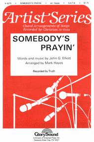 Somebody's Prayin' Sheet Music by Mark Hayes