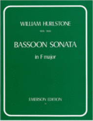 Bassoon Sonata In F Sheet Music by William Hurlstone