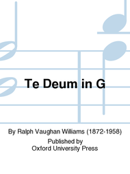 Te Deum in G Sheet Music by Ralph Vaughan Williams