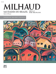 Milhaud -- Saudades do Brazil Sheet Music by Darius Milhaud