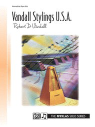Vandall Stylings U.S.A. Sheet Music by Robert D. Vandall