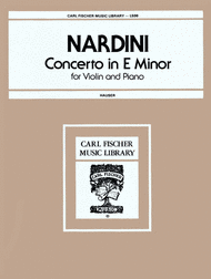 Concerto In E Minor Sheet Music by Pietro Nardini
