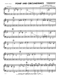 Pomp And Circumstance - Piano Accompaniment Sheet Music by Edward Elgar