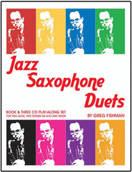 Jazz Saxophone Duets Sheet Music by Greg Fishman