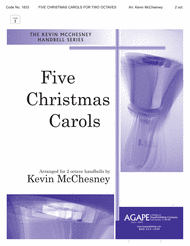 Five Christmas Carols for Two Octaves Sheet Music by Kevin McChesney
