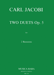 2 Duets Op. 5 Sheet Music by Carl Jacobi