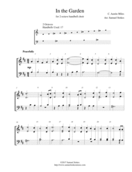In the Garden (I Come to the Garden Alone) - for 2-octave handbell choir Sheet Music by C. Austin Miles