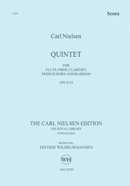 Quintet for Wind Op. 43 Sheet Music by Carl August Nielsen