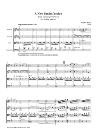 A New Satiesfaction (feat. Gymnopédie No. 1) Sheet Music by Stephan Koncz