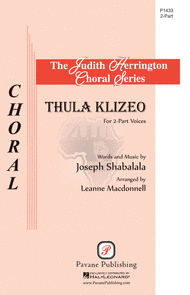 Thula Klizeo Sheet Music by Joseph Shabalala