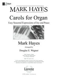 Mark Hayes: Carols for Organ Sheet Music by Mark Hayes
