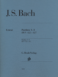 J.S. Bach: Partitas 1-3 BWV 825-827 Sheet Music by Johann Sebastian Bach