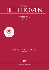 Mass in C Major Sheet Music by Ludwig van Beethoven