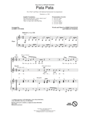 Pata Pata Sheet Music by Miriam Makeba