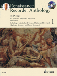 Renaissance Recorder Anthology 1 Vol. 1 Sheet Music by Kathryn Bennetts