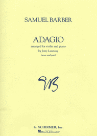 Adagio For Violin and Piano Sheet Music by Samuel Barber