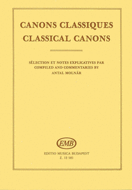 CLASSICAL CANONS without text Sheet Music by Antal Molnar