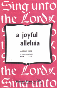 A Joyful Alleluia Sheet Music by Gordon Young