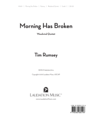 Morning Has Broken Sheet Music by Traditional