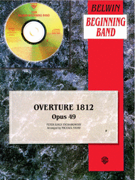 Overture 1812 Sheet Music by Peter Ilyich Tchaikovsky