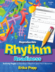 Reproducible Rhythm Readiness Sheet Music by Erika Popp