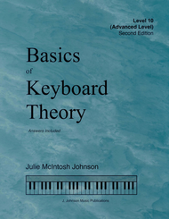 Basics of Keyboard Theory: Level X (advanced) Sheet Music by Julie McIntosh Johnson