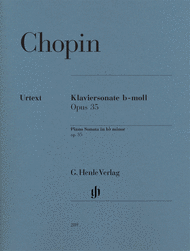 Piano Sonata B flat minor op. 35 Sheet Music by Frederic Chopin