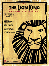 The Lion King - Broadway Selections (Vocal Selections) Sheet Music by Elton John