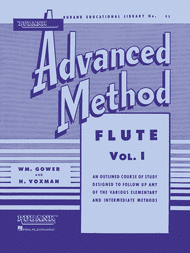Rubank Advanced Method - Flute Vol.1 Sheet Music by Himie Voxman