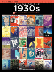 Songs of the 1930s Sheet Music by Various