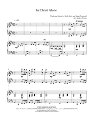 In Christ Alone (2 piano duet) Sheet Music by Avalon
